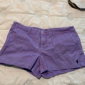 Purple polo Ralph Lauren sport Shorts
